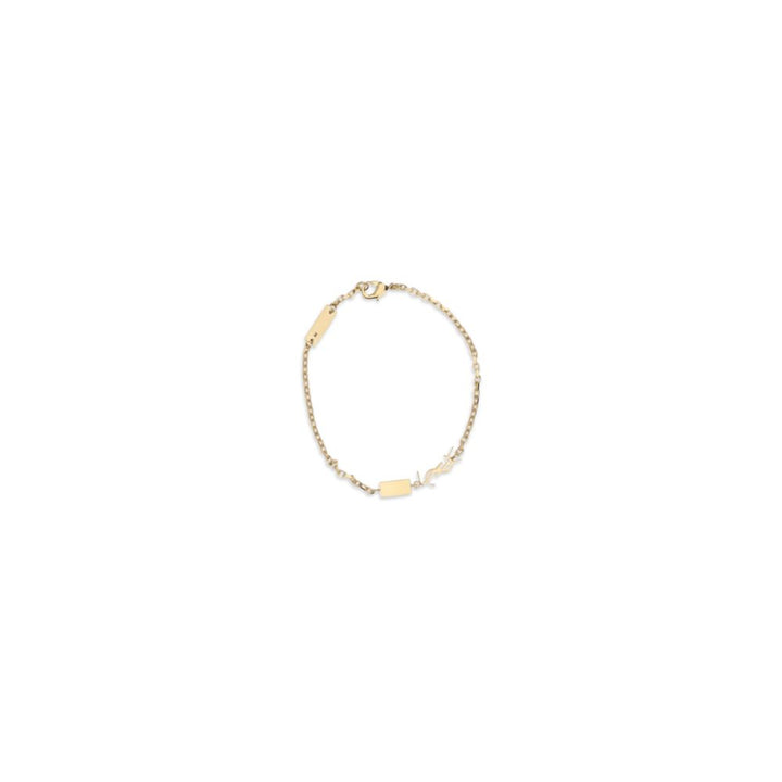 Saint Laurent Gullfarget messingarmbånd