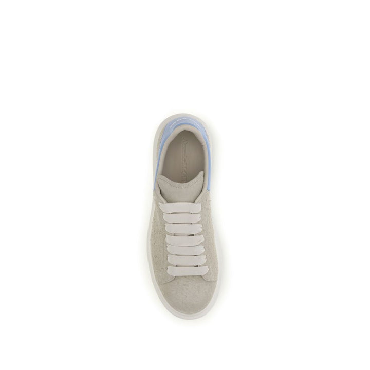 Alexander McQueen Beige Kalveskinn Bos Taurus Chunky Sneakers