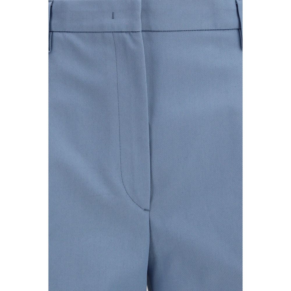 Pantalones chinos Prada de algodón azul