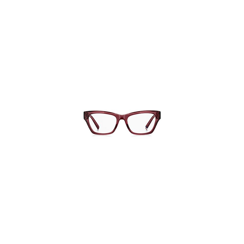 Gafas de acetato color burdeos Tommy Hilfiger (montura)