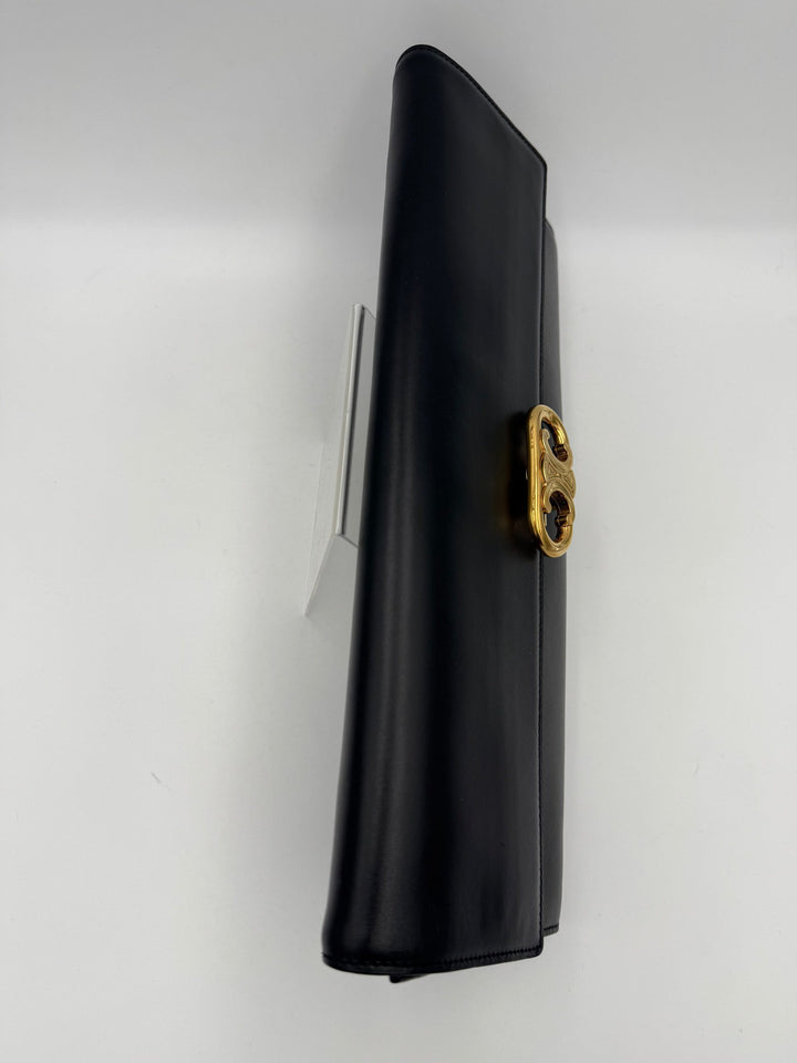 Celine CELINE TRIOMPHE Sort Clutch