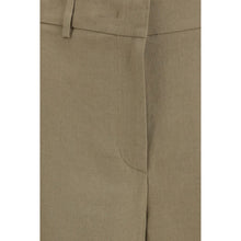 Giorgio Armani Beige Linen Casual Pants