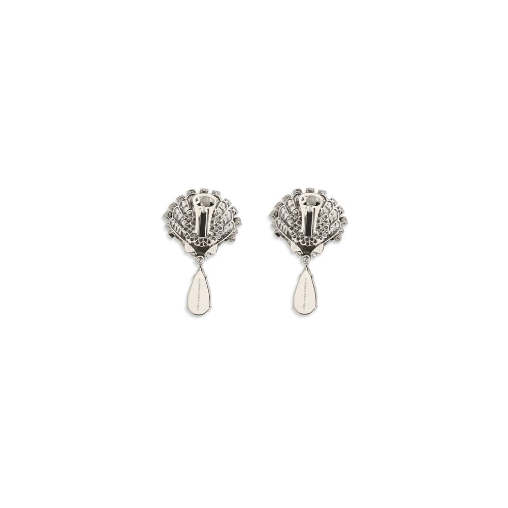 Alessandra Rich Silver-metalløreringer