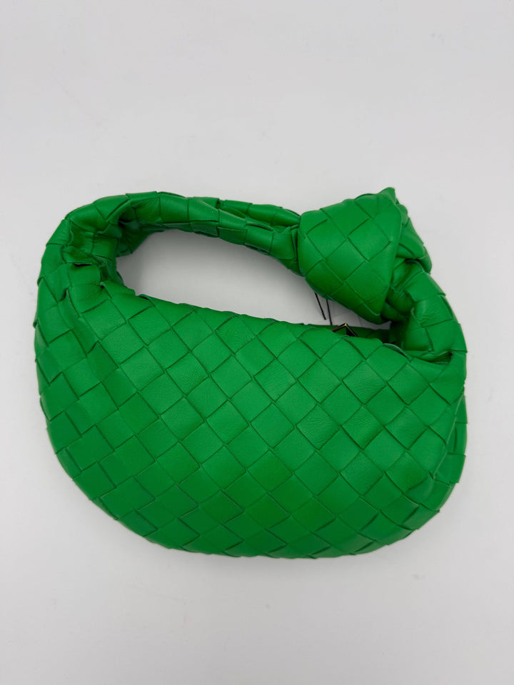 Bottega Veneta BOTTEGA VENETA JODIE MINI grønn håndveske