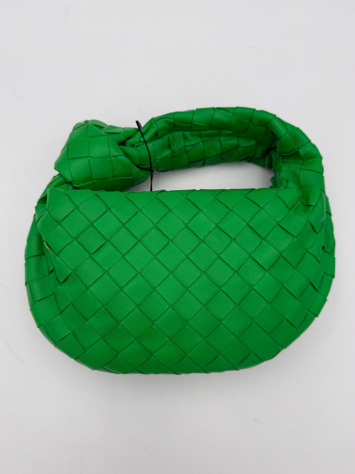 Bottega Veneta BOTTEGA VENETA JODIE MINI grønn håndveske