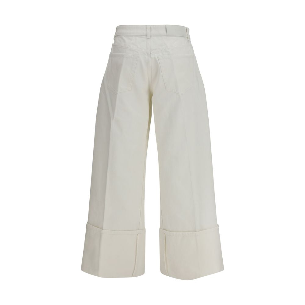 Givenchy hvite bomullsjeans i denim