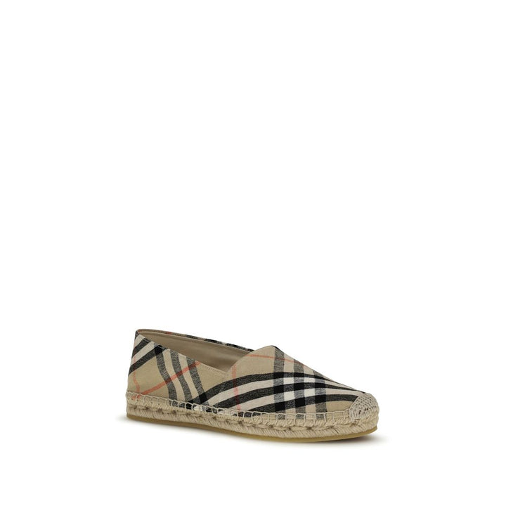 Burberry espadriller i flerfarget bomull