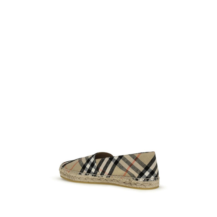 Burberry espadriller i flerfarget bomull