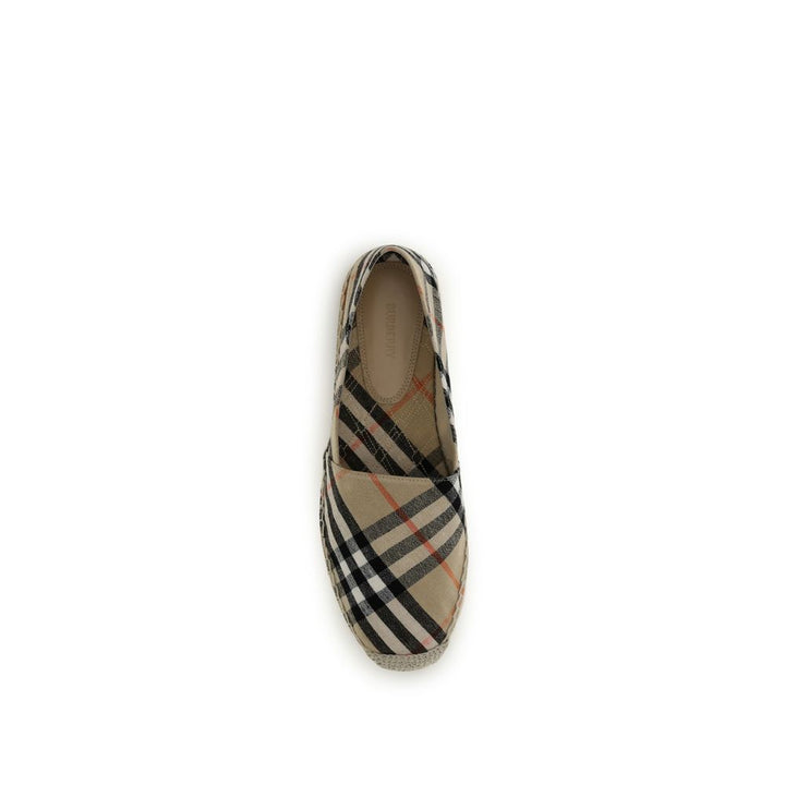 Burberry espadriller i flerfarget bomull