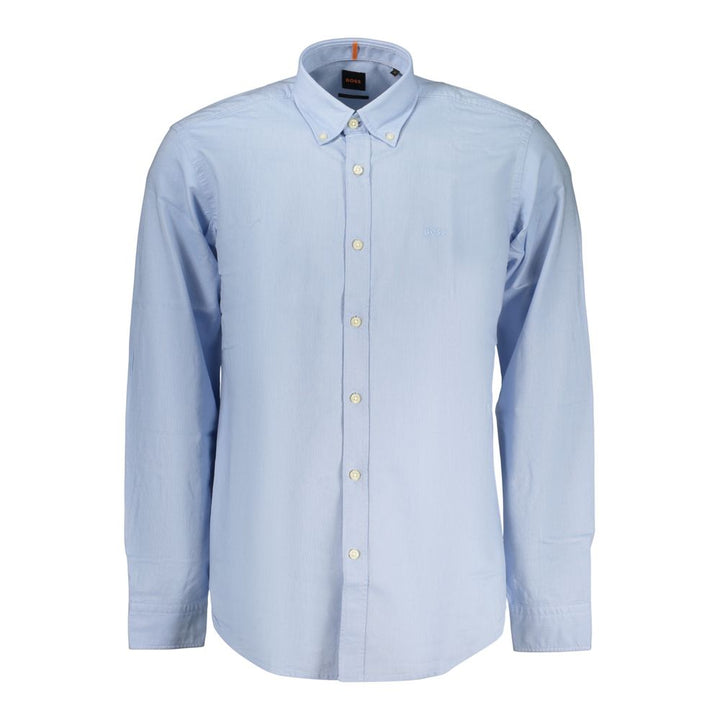 Hugo Boss Azzurro Bomull Herreskjorte