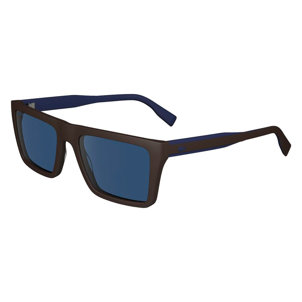 Lacoste brune injiserte solbriller