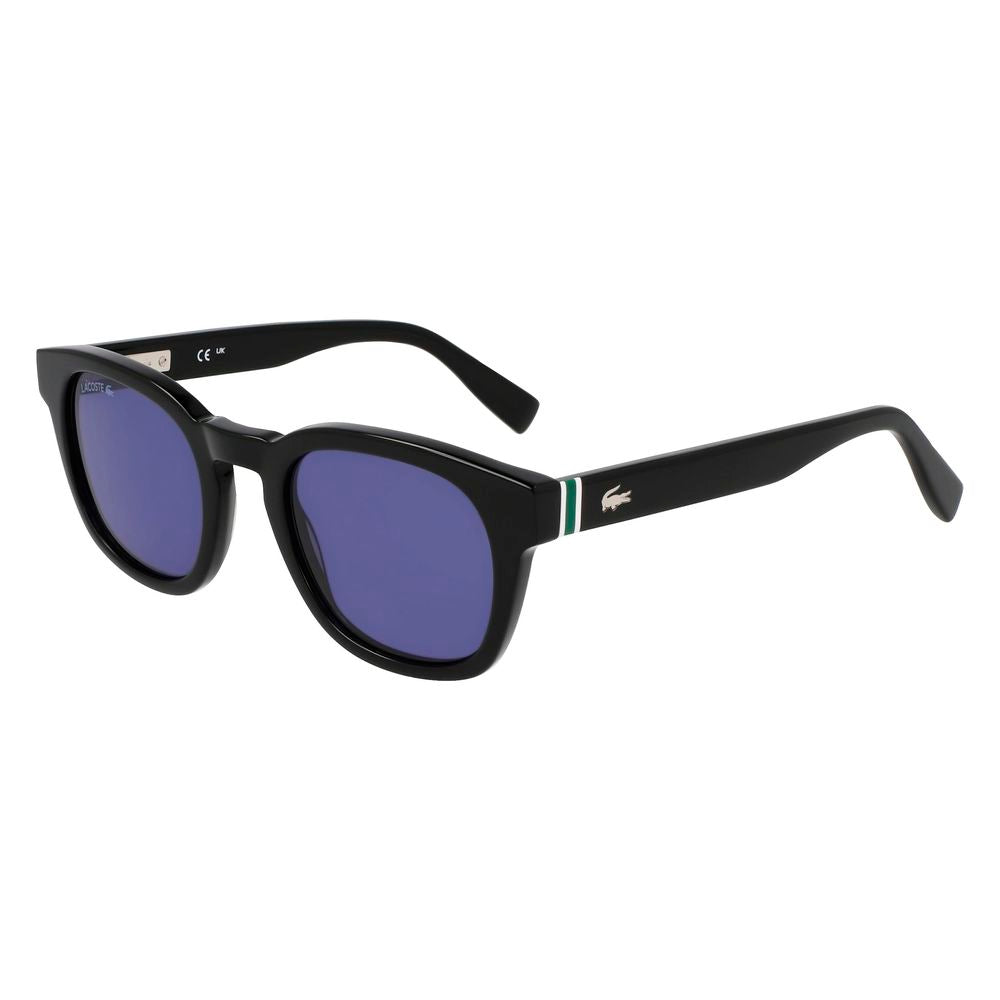 Lacoste solbriller i svart acetat