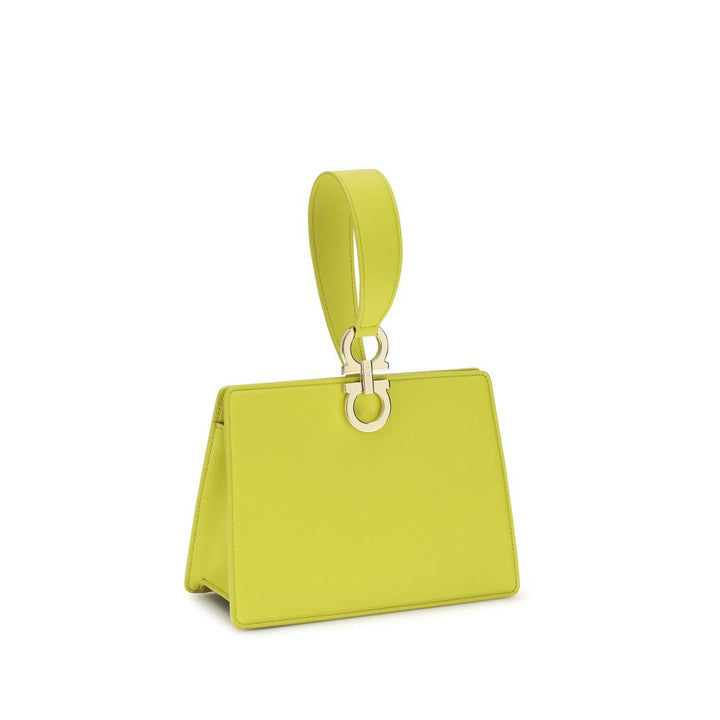 Ferragamo Bicolor kalveskinn Bos Taurus clutchveske
