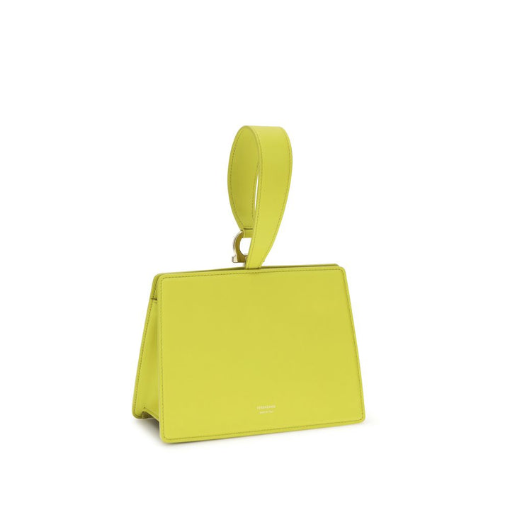 Ferragamo Bicolor kalveskinn Bos Taurus clutchveske