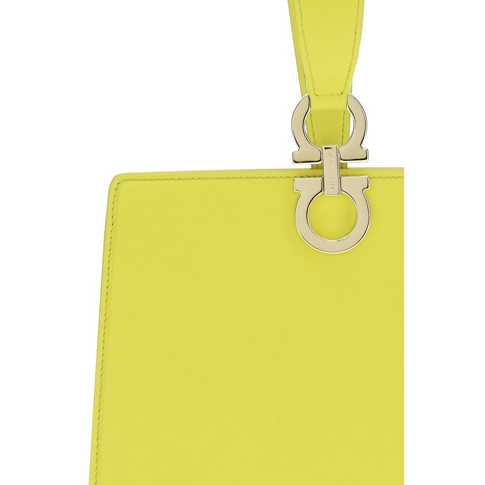 Ferragamo Bicolor kalveskinn Bos Taurus clutchveske