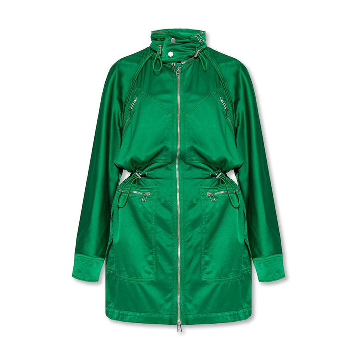 Bottega Veneta Bicolor-parkas i bomull
