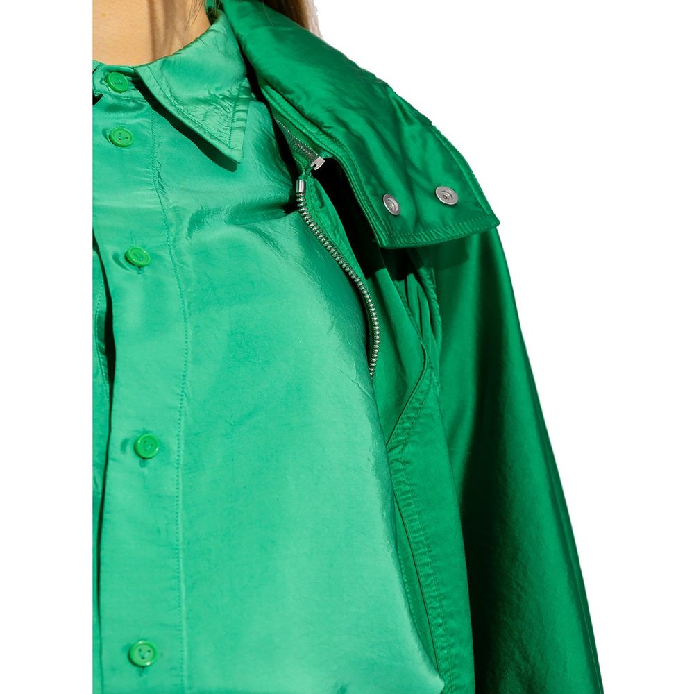 Bottega Veneta Bicolor-parkas i bomull