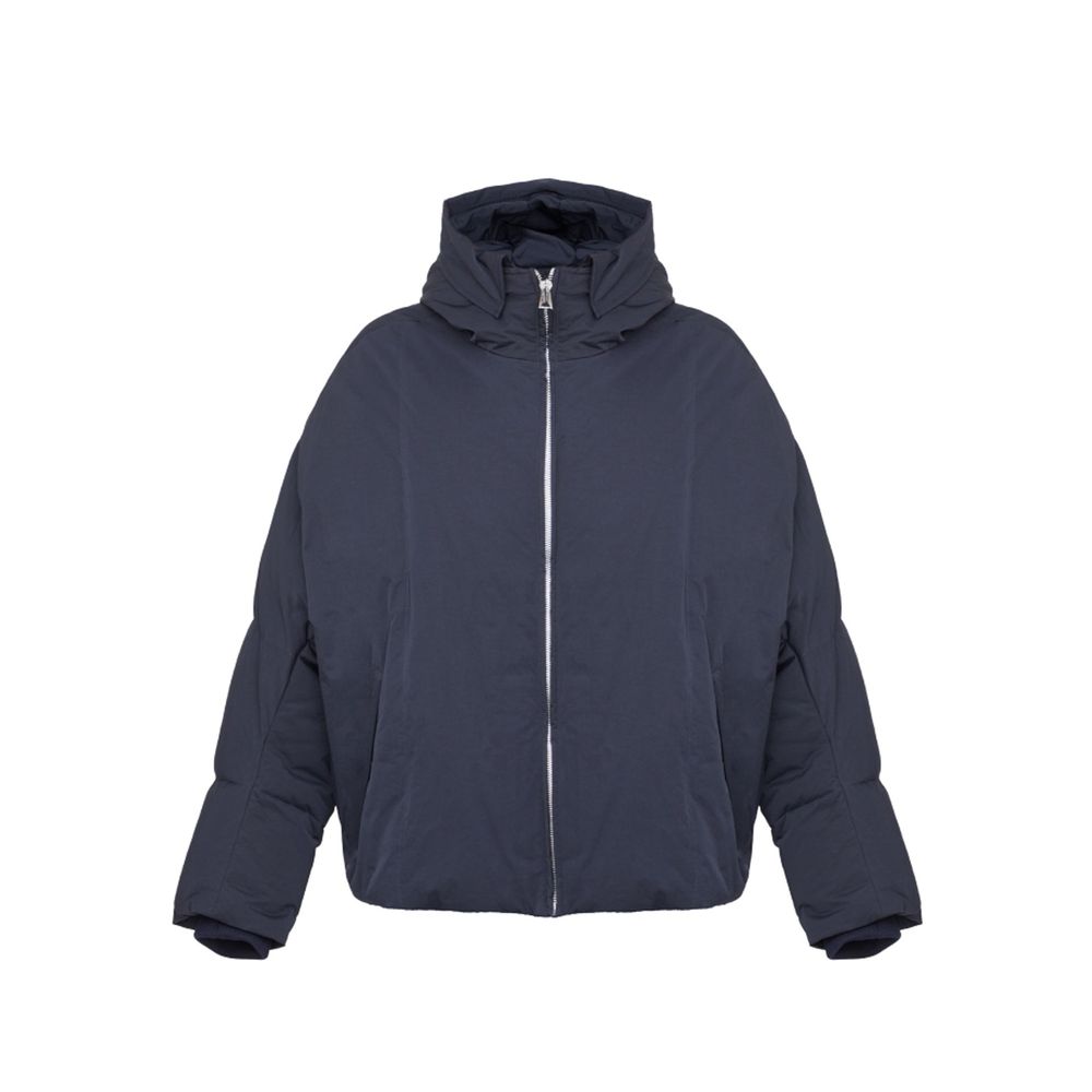 Bottega Veneta Blue Polyamide Coat