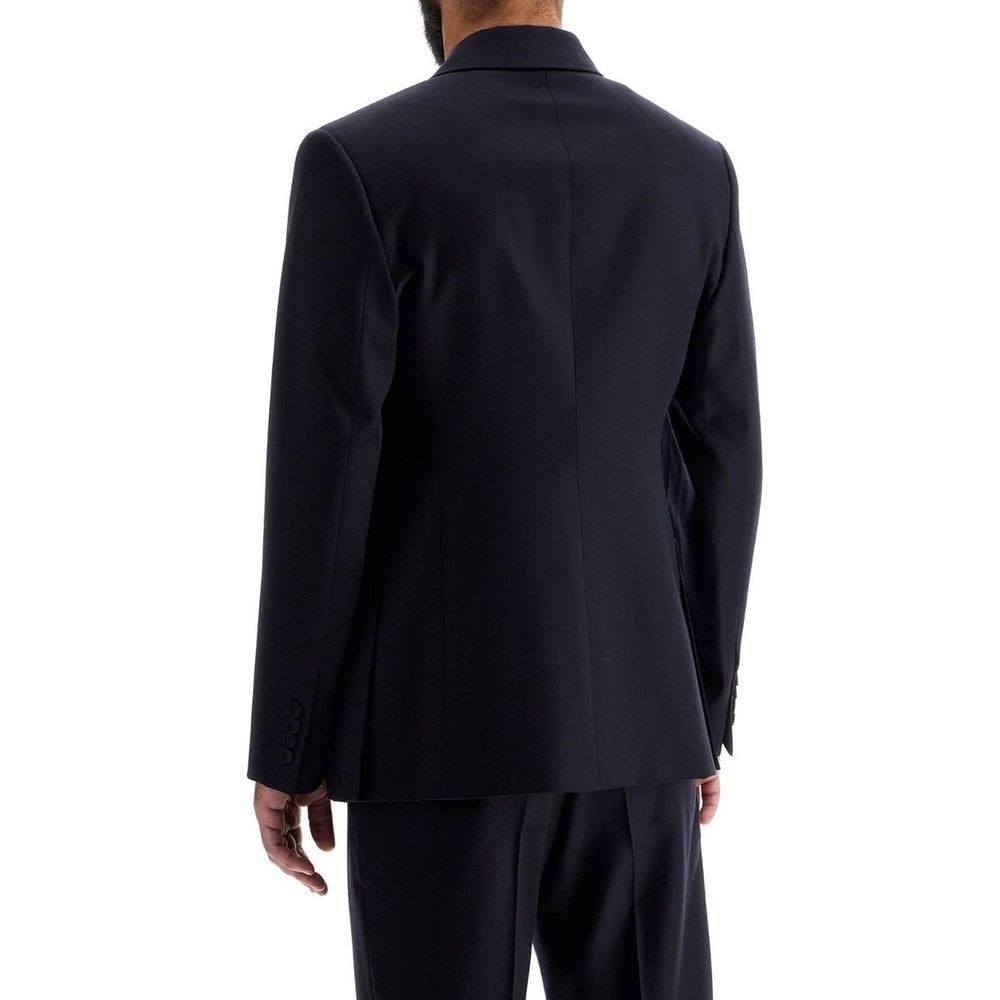 Dior blå blazer i ren ny ull