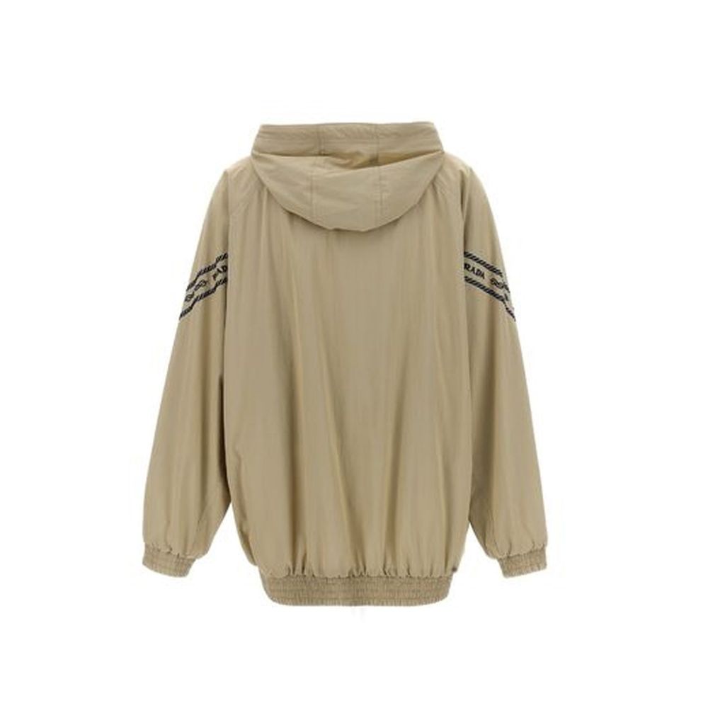 Chaqueta Prada de algodón beige