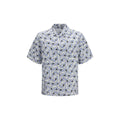 Camisa Prada de algodón con estampado multicolor