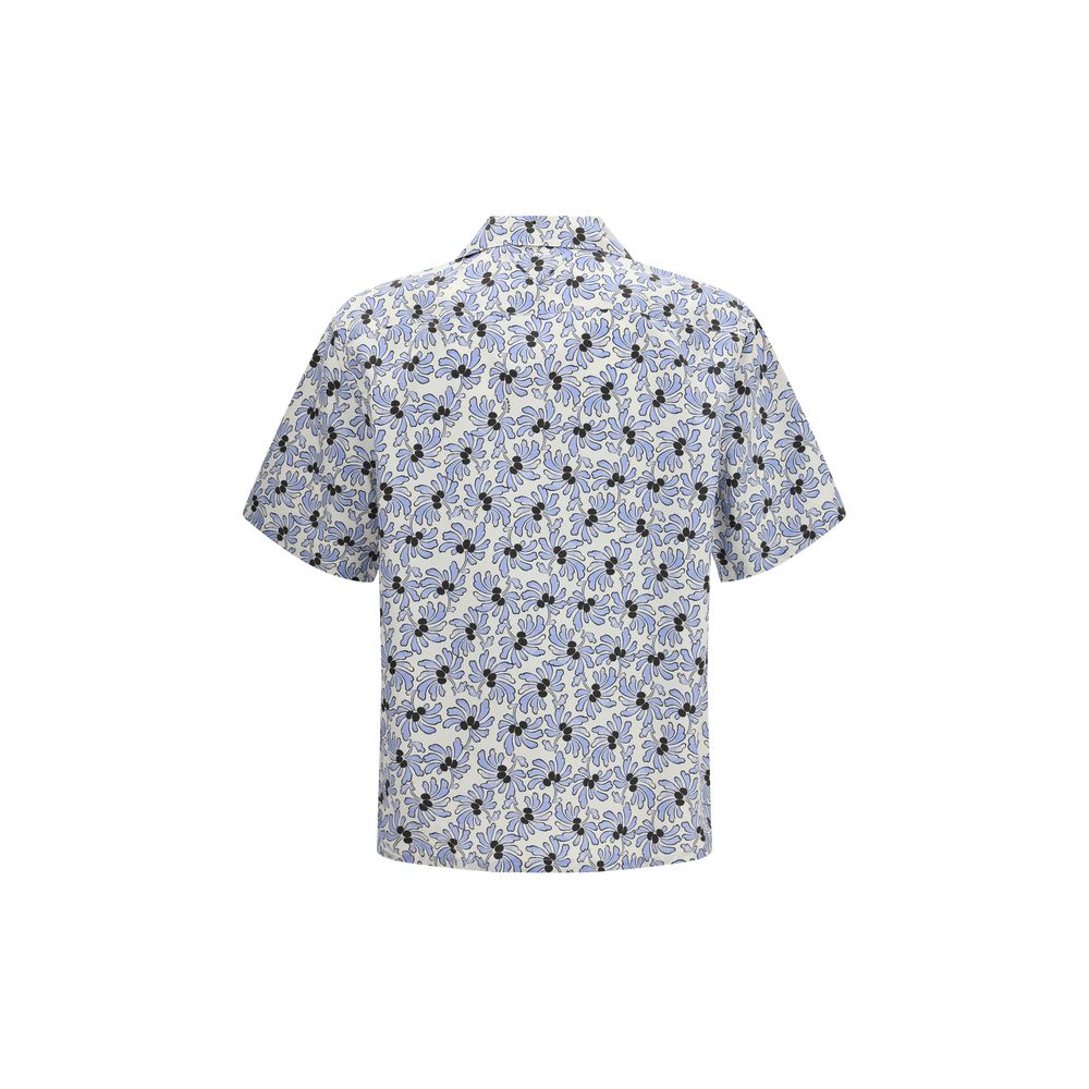 Camisa Prada de algodón con estampado multicolor