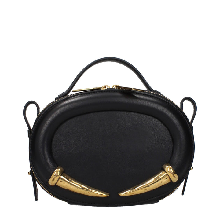 Roberto Cavalli Svart Skinnveske