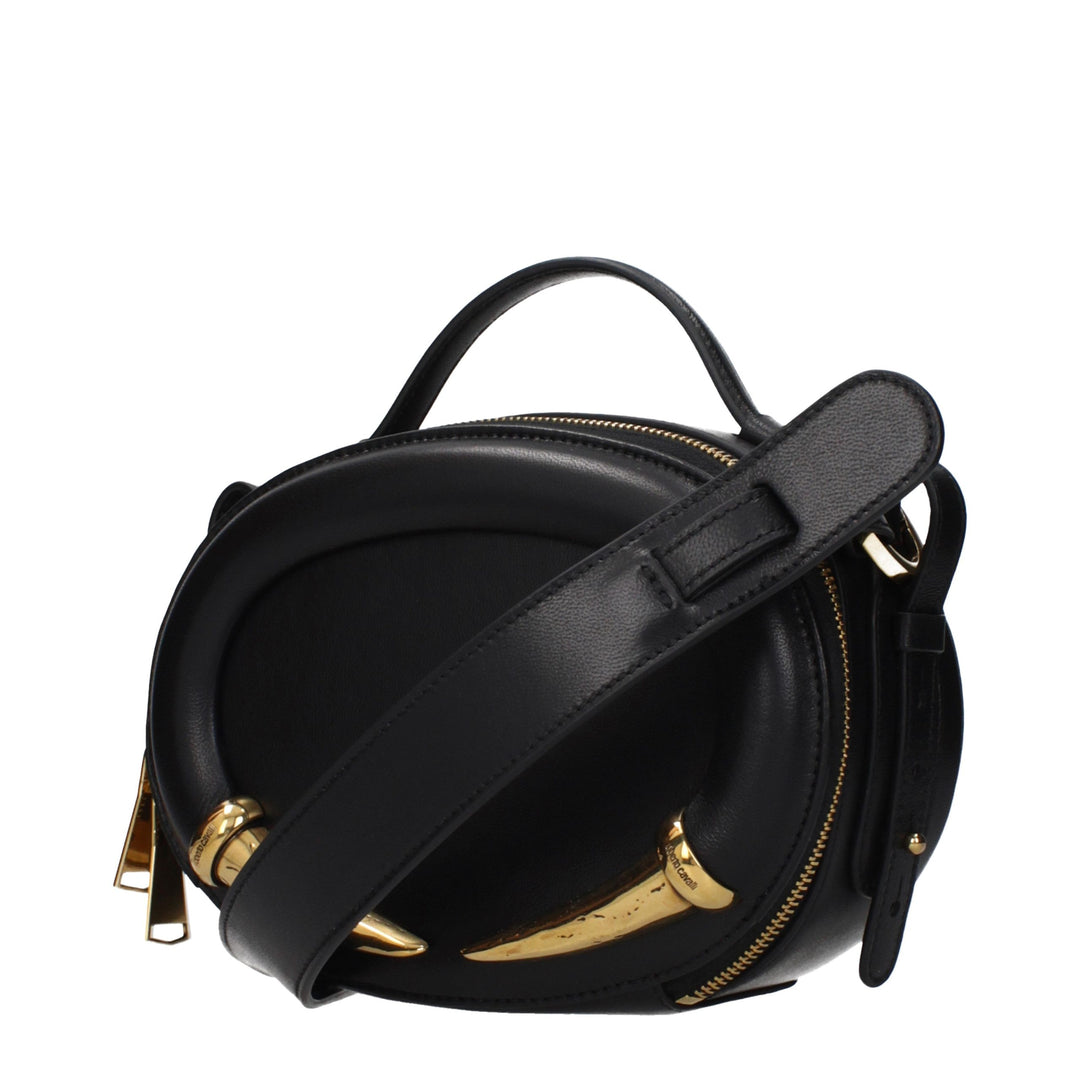 Roberto Cavalli Svart Skinnveske