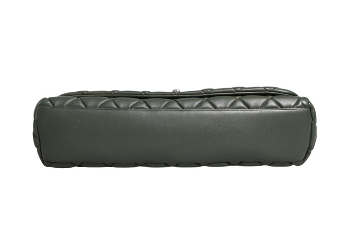 Quilted Lambskin Leather New Bubble Flap Bag