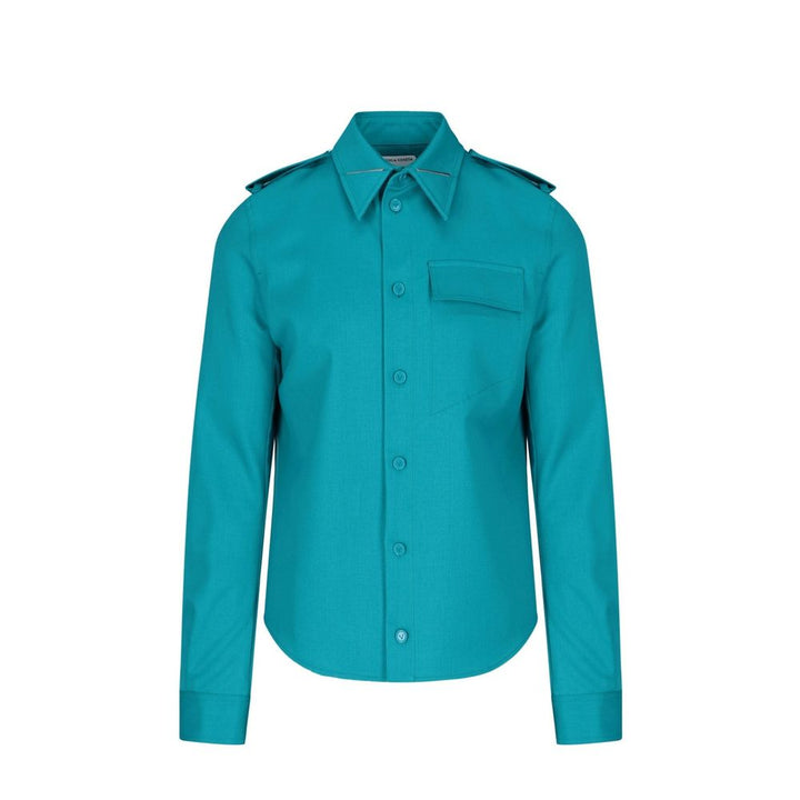 Bottega Veneta Bicolor Elastane Kjoleskjorte