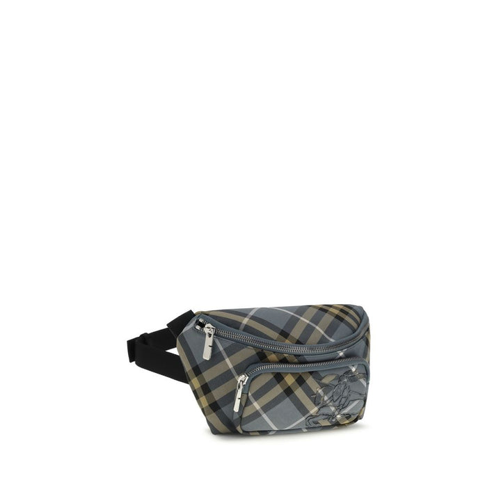 Burberry clutchveske i nylon med flerfargemønster