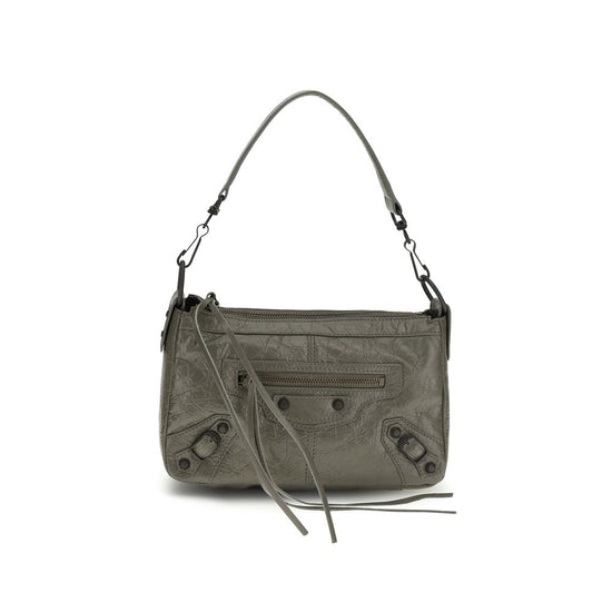 Balenciaga Bicolor Lamb Ovis Aries Aries Handbag