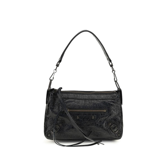 Balenciaga Black Lamb Ovis Aries Aries Handbag