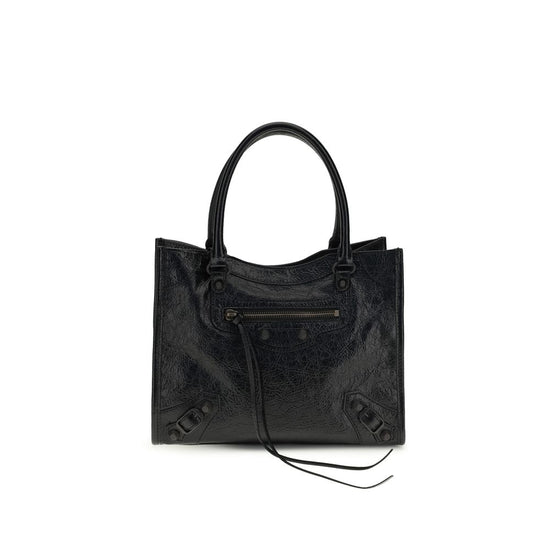 Balenciaga Black Lamb Ovis Aries Aries Shoulder Bag