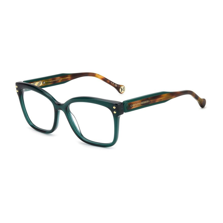 Carolina Herrera turkise acetatbriller (innfatning)