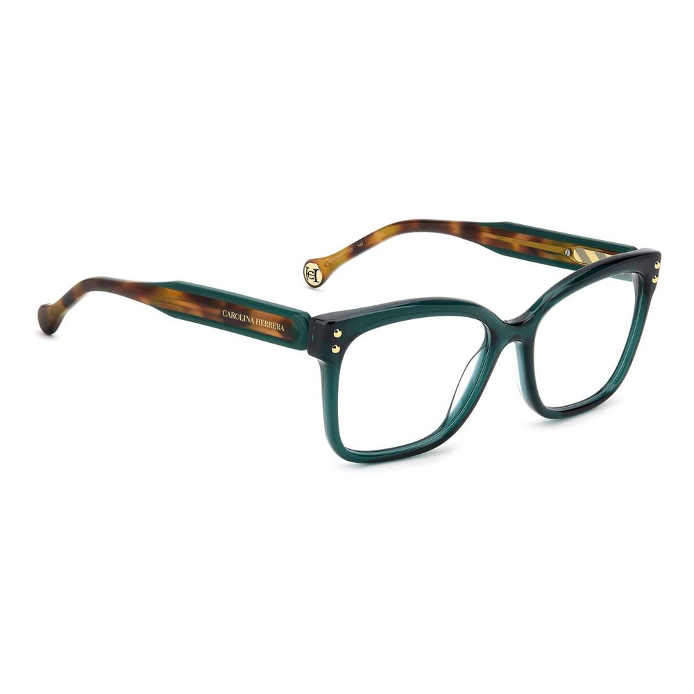 Carolina Herrera turkise acetatbriller (innfatning)