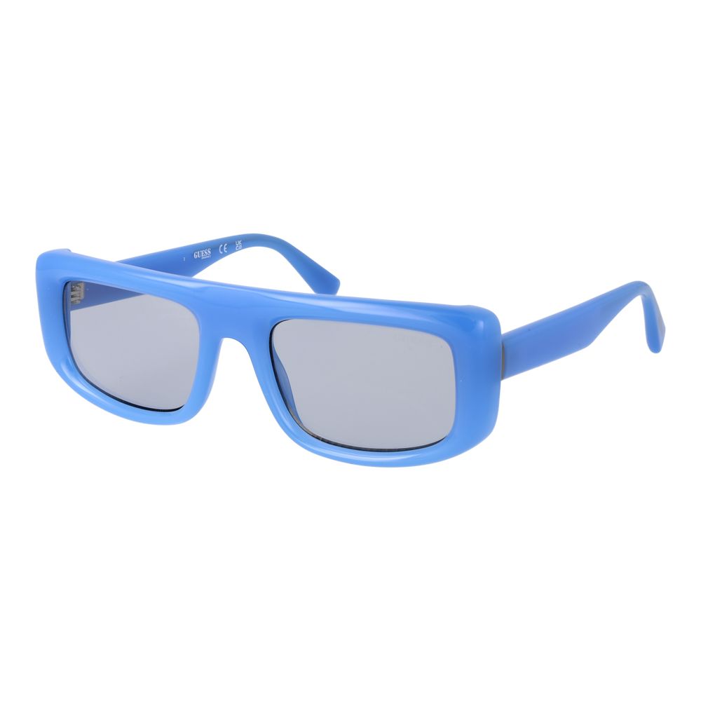Gafas de sol de plástico azules Guess