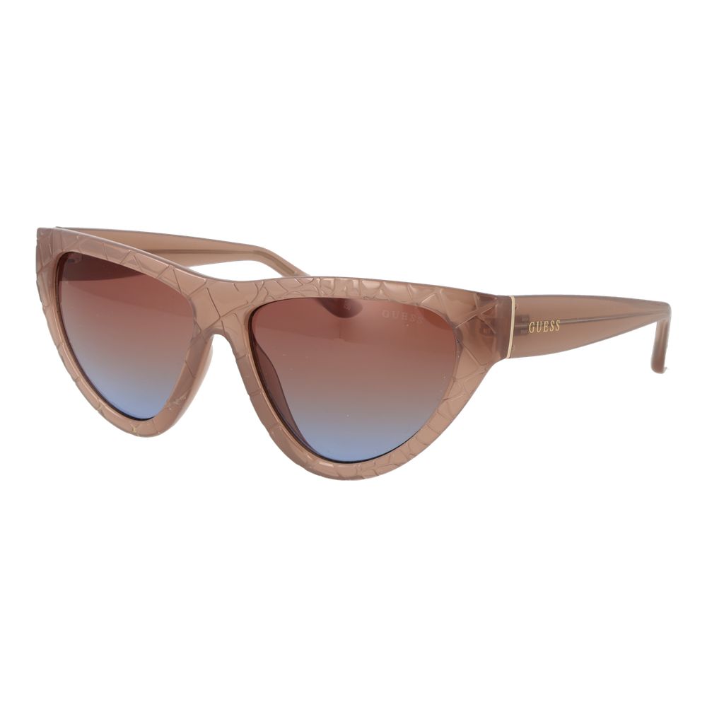 Gafas de sol Guess de plástico beige