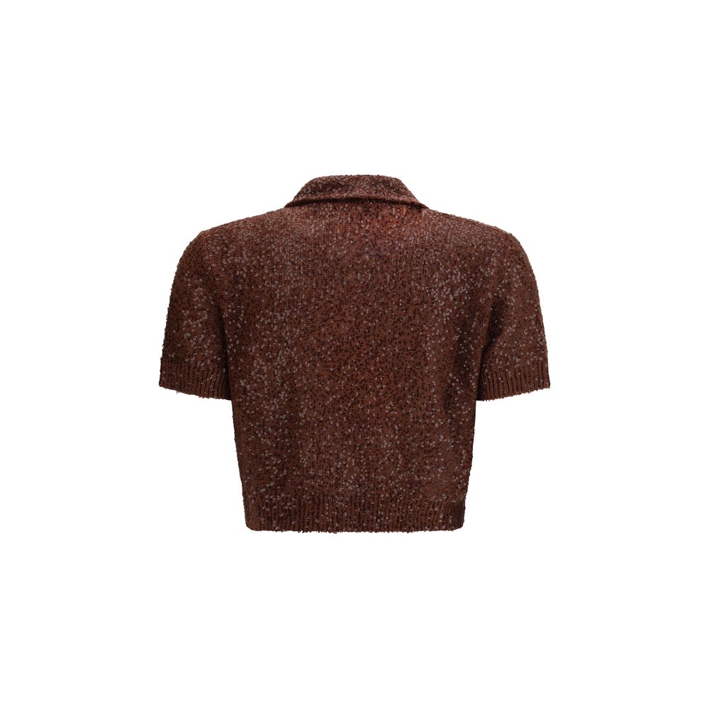 Bordeaux Linen Pattern Shirt