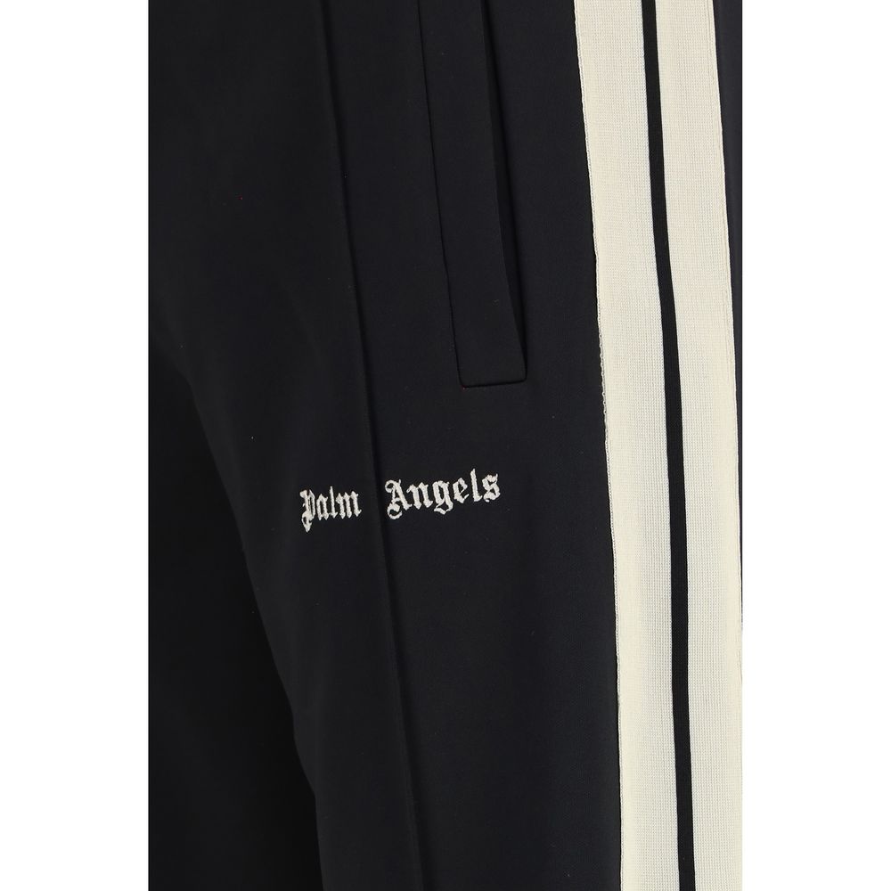 Palm Angels svarte treningsbukser i polyester