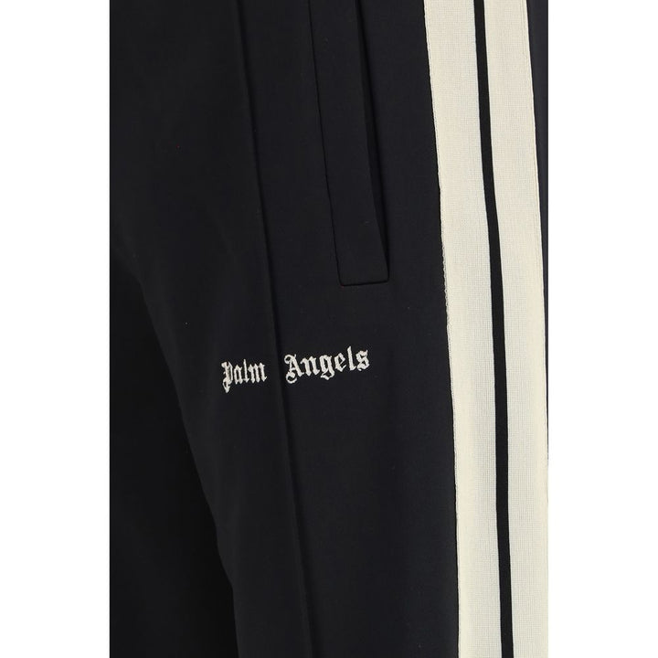 Palm Angels svarte treningsbukser i polyester