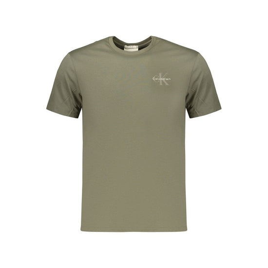 Calvin Klein Green Cotton Men&