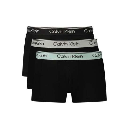 Calvin Klein Black Polyester Men&