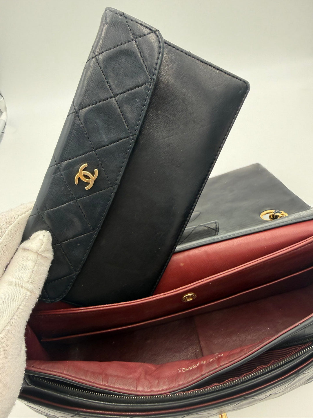 Chanel CHANEL Timeless Classic Håndveske med avtakbar pung