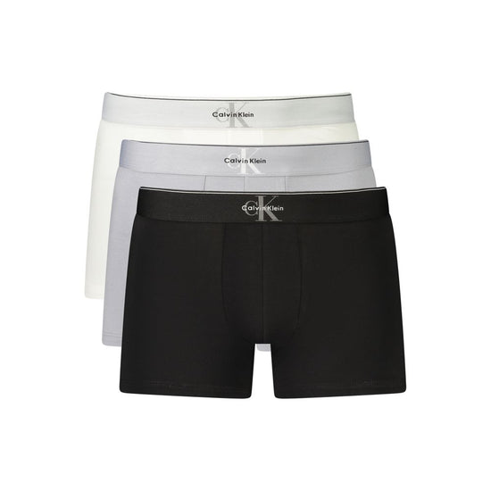Calvin Klein Grey Cotton Men&