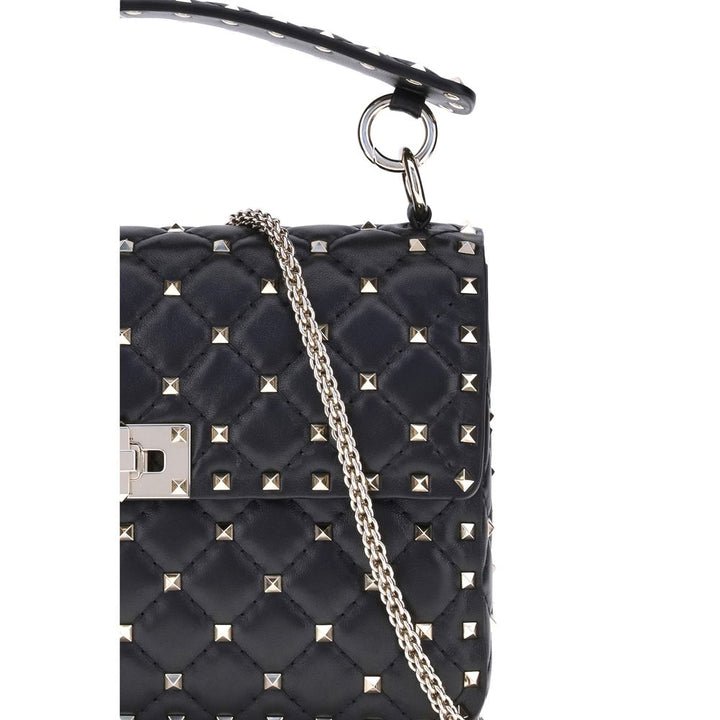 Valentino Garavani Black Lamb Ovis Aries Aries Skulderveske