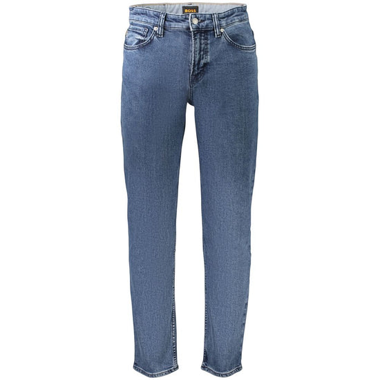 Hugo Boss Blue Cotton Men&