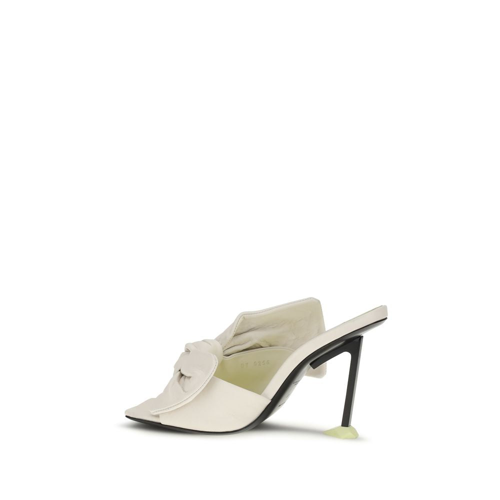 Givenchy Hvite Lam Ovis Aries Aries Mules