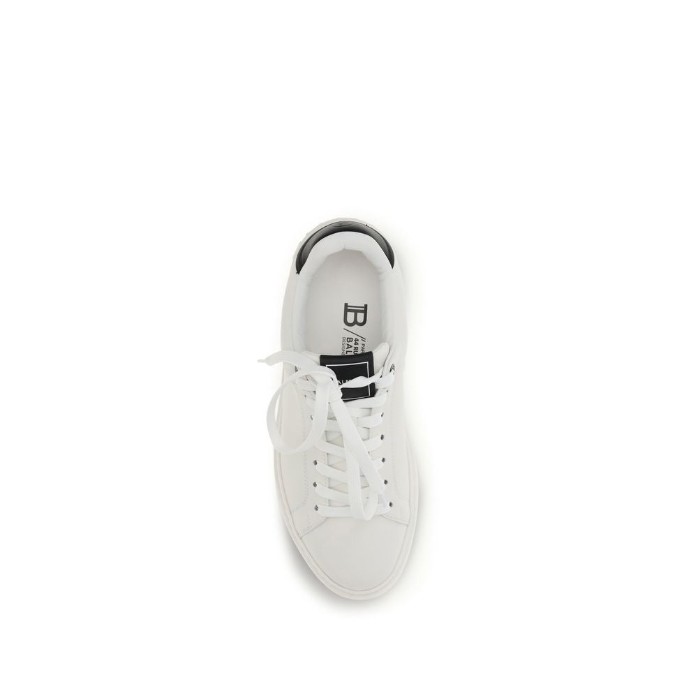 Balmain sorte sneakers i kalveskinn av typen Bos Taurus