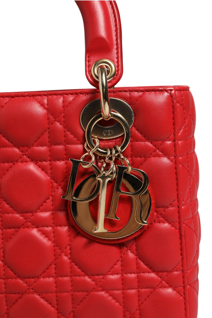 Christian Dior Lady Dior Cannage skinnveske